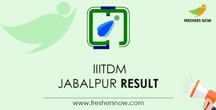 IIITDM-Jabalpur-Result