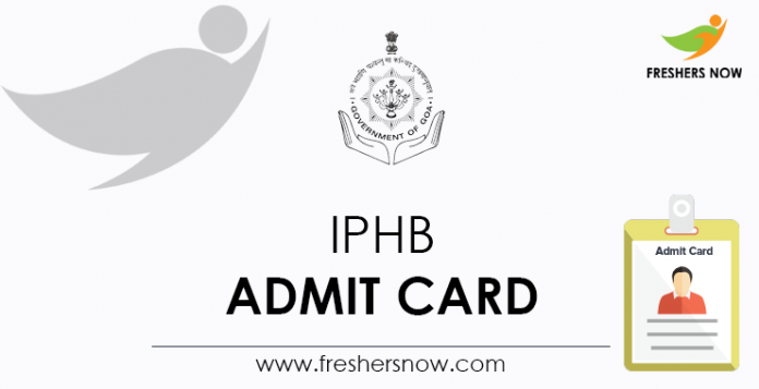 IPHB-Admit-Card