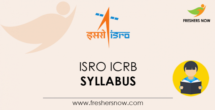 ISRO-ICRB-Syllabus