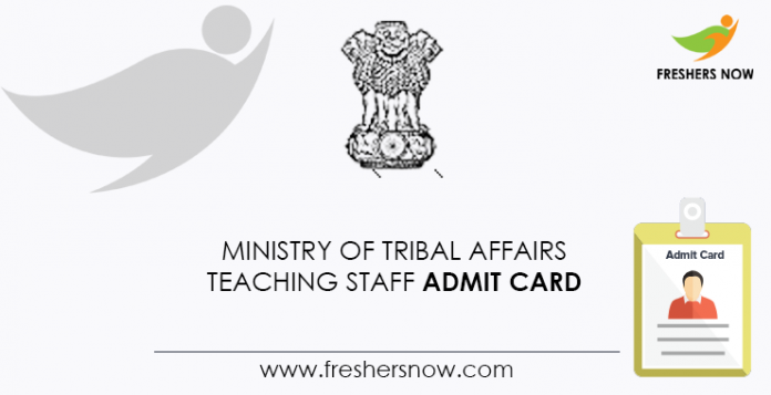 Ministry-of-Tribal-Affairs-Teaching-Staff-Admit-Card
