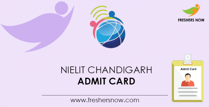 NIELIT-Chandigarh-Admit-Card