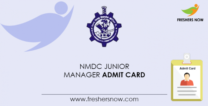 NMDC-Junior-Manager-Admit-Card