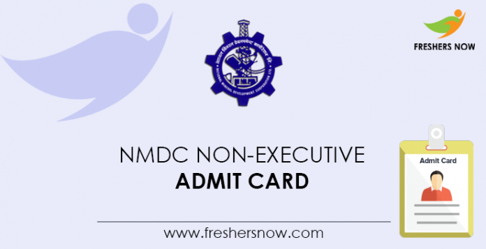 NMDC-Non-Executive-Admit-Card
