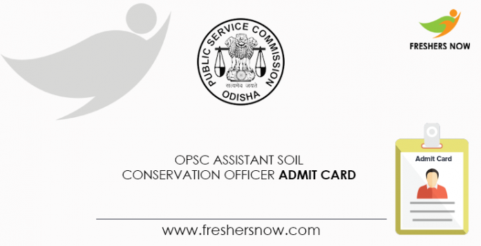 OPSC-Assistant-Soil-Conservation-Officer-Admit-Card