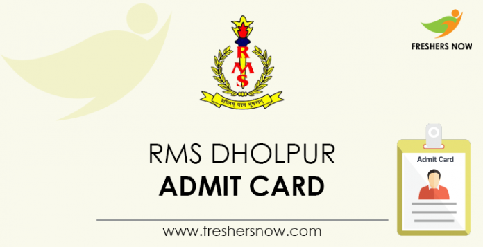 RMS-Dholpur-Admit-Card