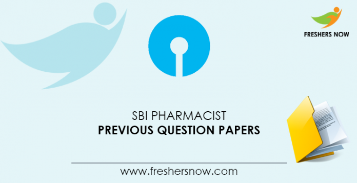 SBI-Pharmacist-Previous-Question-Papers