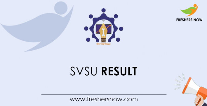 SVSU Result