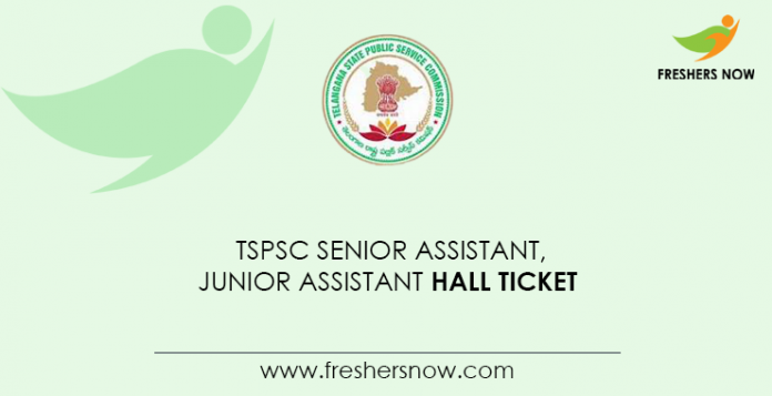 TSPSC-Senior-Assistant,-Junior-Assistant-Hall-Ticket