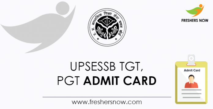 UPSESSB-TGT,-PGT-Admit-Card