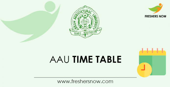 AAU-Time-Table