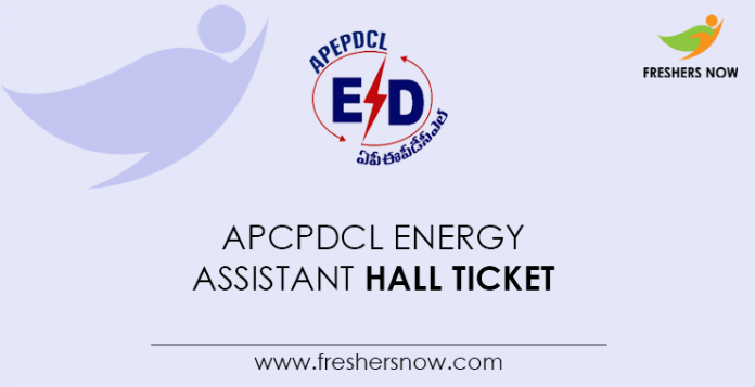 APCPDCL-Energy-Assistant-Hall-Ticket