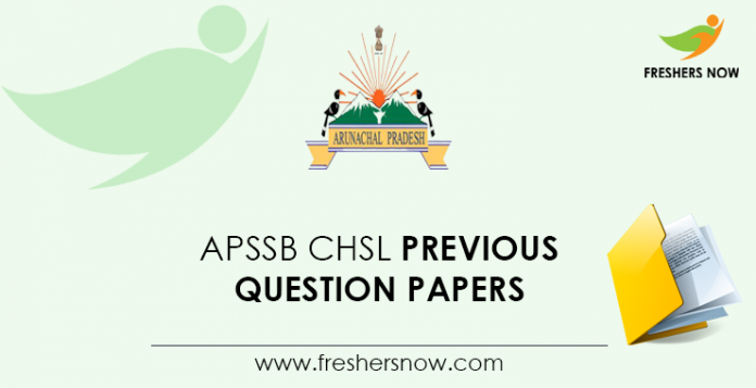 APSSB CHSL Previous Question Papers