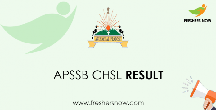 APSSB-CHSL-Result