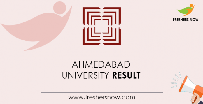 Ahmedabad-University-Result