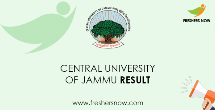 Central-University-of-Jammu-Result