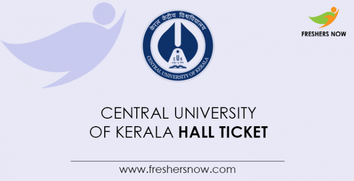 Central-University-of-Kerala-Hall-Ticket