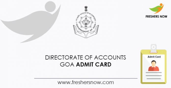 Directorate-of-Accounts-Goa-Admit-Card