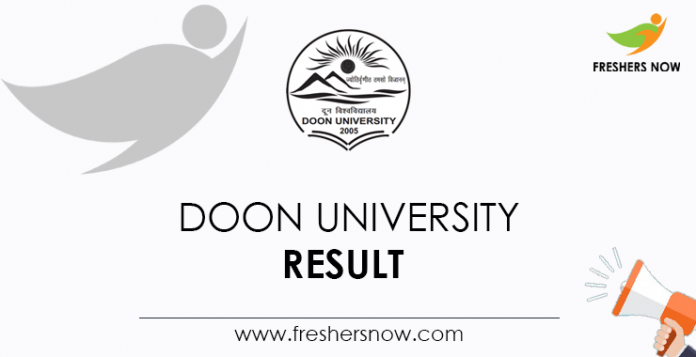 Doon-University-Result