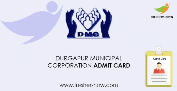 Durgapur Municipal Corporation Admit Card