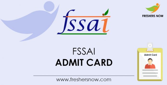 FSSAI-Admit-Card