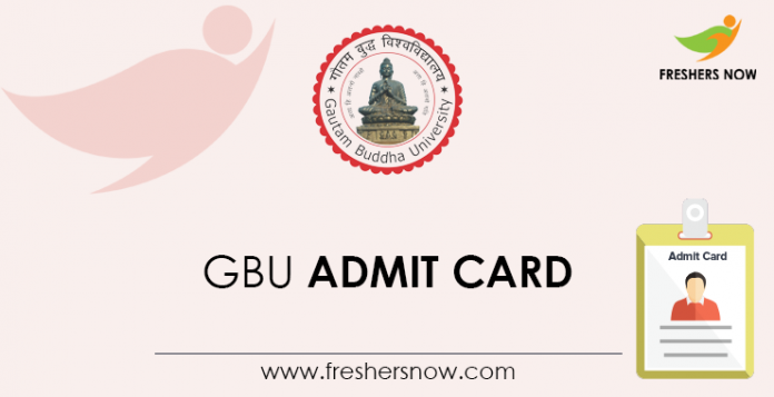 GBU-Admit-Card