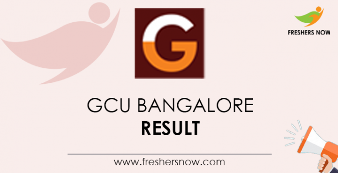 GCU Bangalore Result