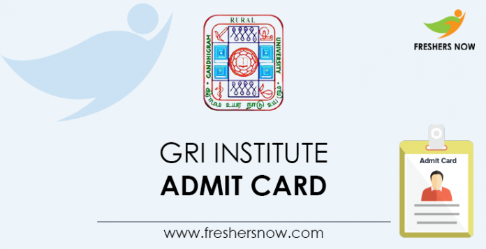 GRI-Institute-Admit-Card