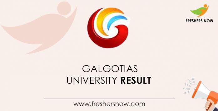 Galgotias-University-Result