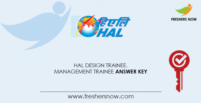 HAL-Design-Trainee,-Management-Trainee-Answer-Key