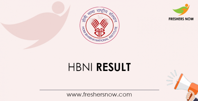 HBNI-Result