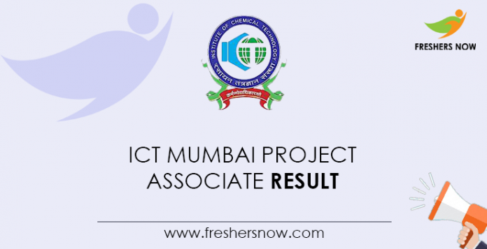 ICT-Mumbai-Project-Associate-Result