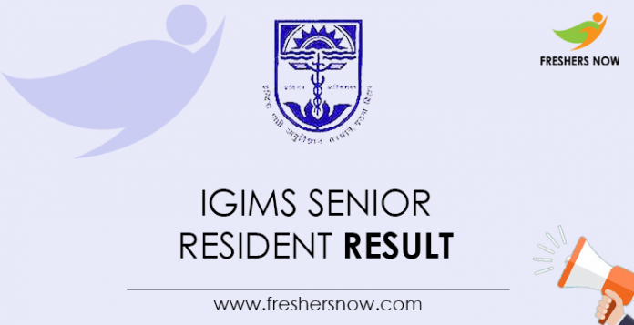 IGIMS-Senior-Resident-Result