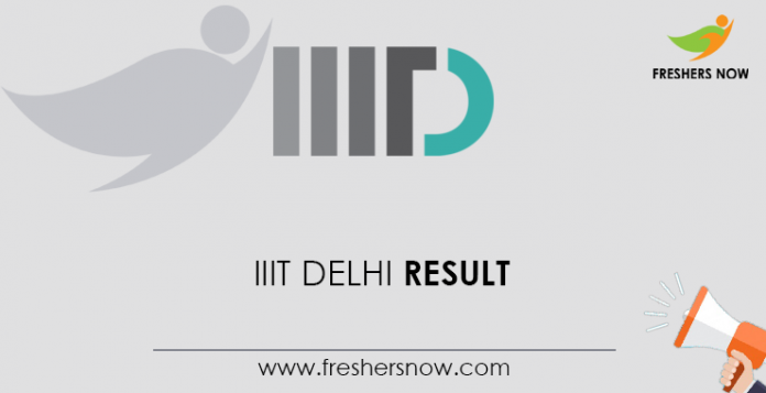 IIIT Delhi Result