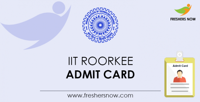 IIT-Roorkee-Admit-Card
