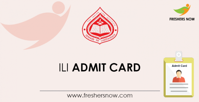 ILI-Admit-Card