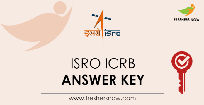 ISRO-ICRB-Answer-Key