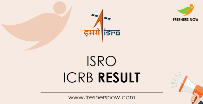 ISRO-ICRB-Result