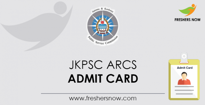 JKPSC-ARCS-Admit-Card