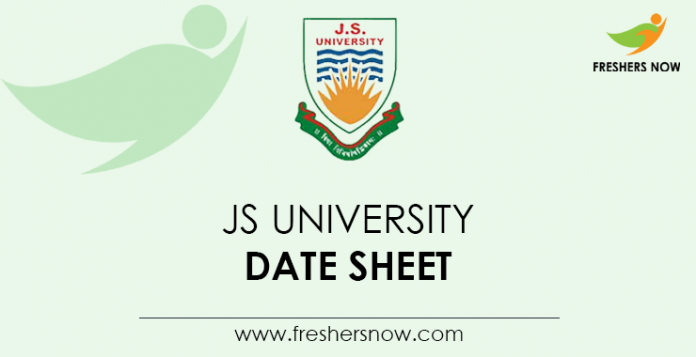 JS-University-Date-Sheet
