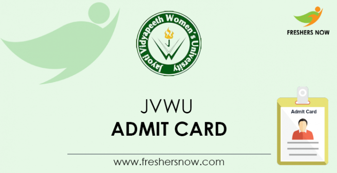 JVWU-Admit-Card