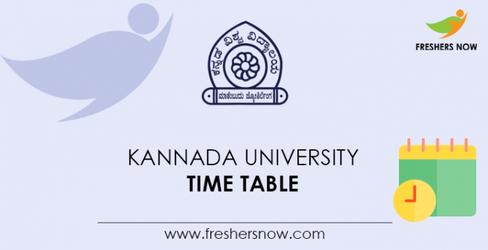 Kannada-University-Time-Table