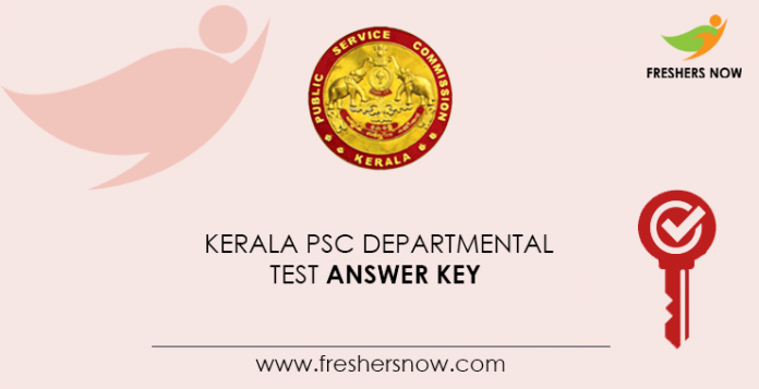 Kerala-PSC-Departmental-Test-Answer-Key