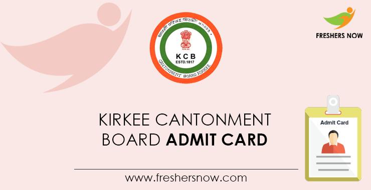 kirkee-cantonment-board-admit-card-2022-download-exam-date