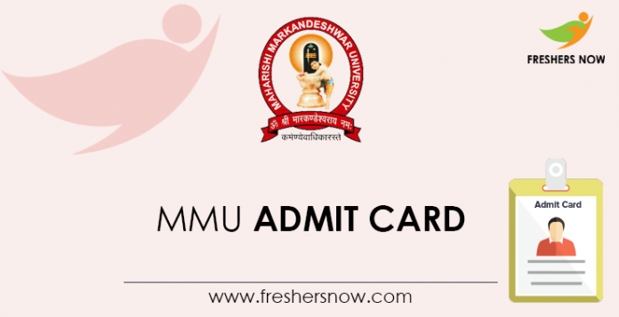 MMU-Admit-Card