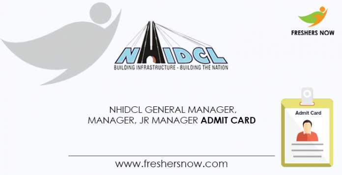 NHIDCL-General-Manager,-Manager,-Jr-Manager-Admit-Card