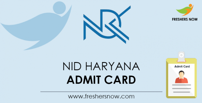 NID-Haryana-Admit-Card