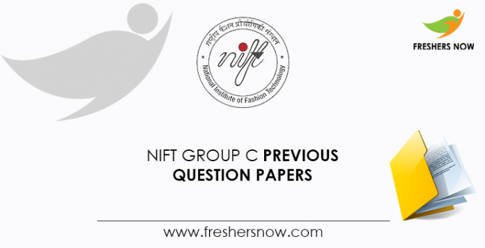 NIFT Group C Previous Question Papers