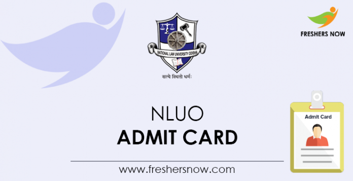 NLUO-Admit-Card