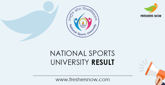 National-Sports-University-Result