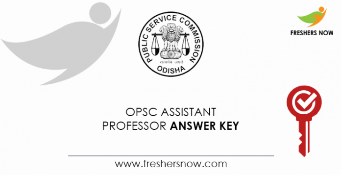 OPSC-Assistant-Professor-Answer-Key